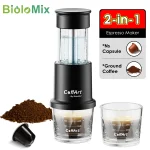 Biolomix 2 In 1 Manual Espresso Coffee Machine HotCold 1 | PricZone