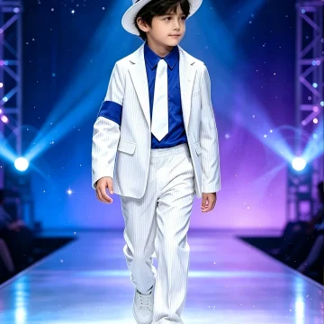 Boys Vintage Striped Formal Full Set with Matching Hat 1 | PricZone