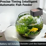 5Gear Auto Fish Feeder for Round Tank Small Timing Food 2 | PricZone 5 Gear Auto Fish Feeder for Round Tank Small Timing Food 2 | PricZone