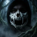 HalfFace Skull Mask Demon Skeleton Wolf Dragon Tiger 1 | PricZone Half Face Skull Mask Demon Skeleton Wolf Dragon Tiger 1 | PricZone