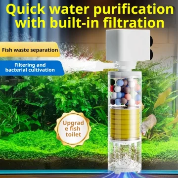 Aquarium Filter Pump Fish Tank Submersible Quiet Air 2