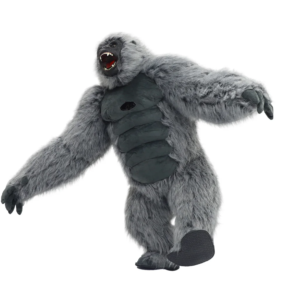 2.6M/3M King Kong Inflatable Costume Mascot with Battery 14