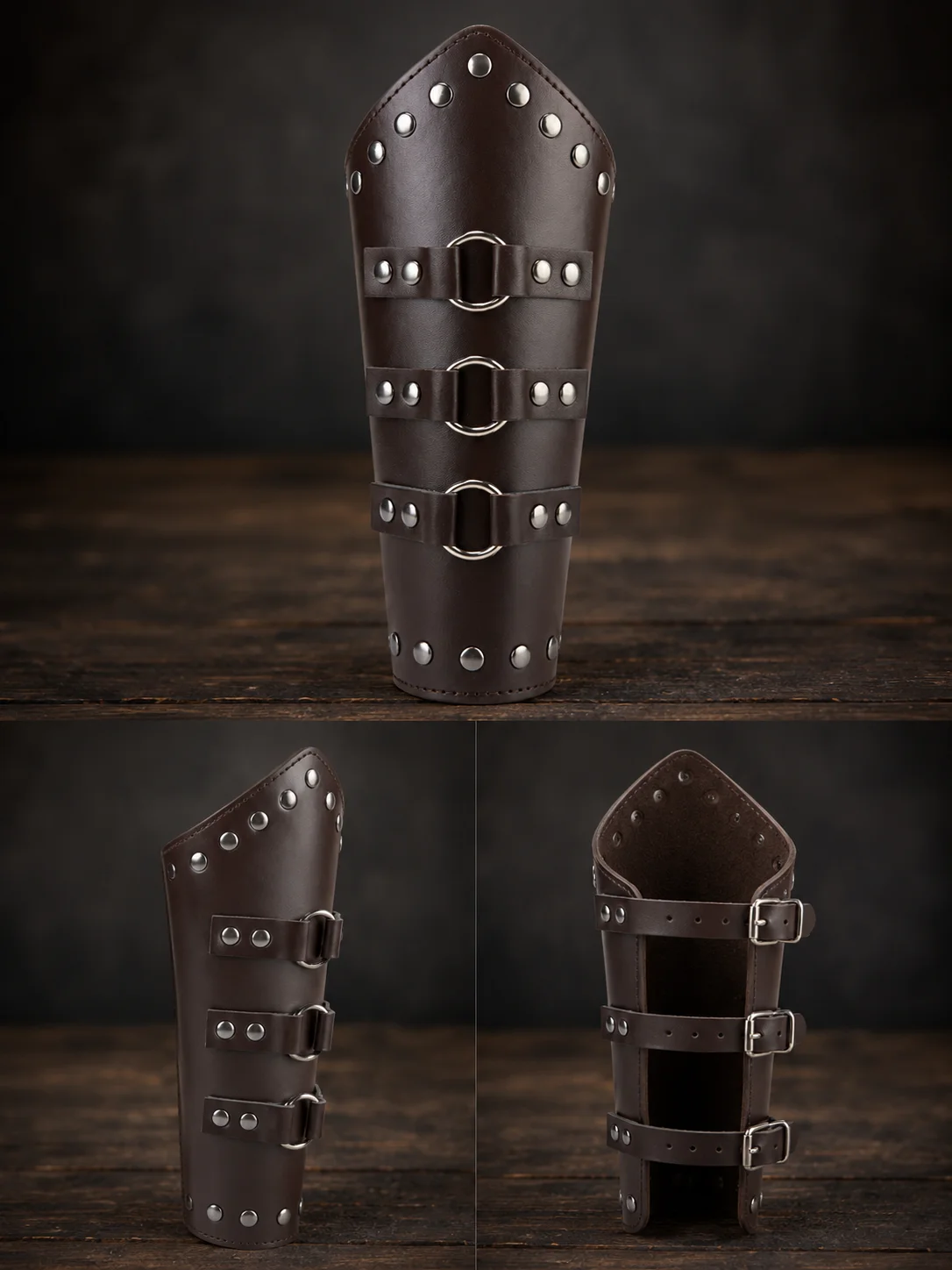 Halloween Cosplay Props Unisex Adult Faux Leather Bracers 7 | PricZone Halloween Cosplay Props Unisex Adult Faux Leather Bracers 7 | PricZone