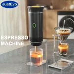 Justevo Espresso Machine 3In1 Travel Coffee Maker 4 | PricZone Justevo Espresso Machine 3 In 1 Travel Coffee Maker 4 | PricZone