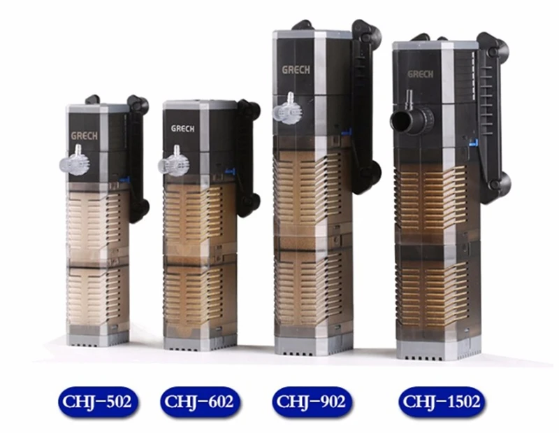 Super 4 In 1 Sunsun Internal Aquarium Filter Pump Fish Tank 11