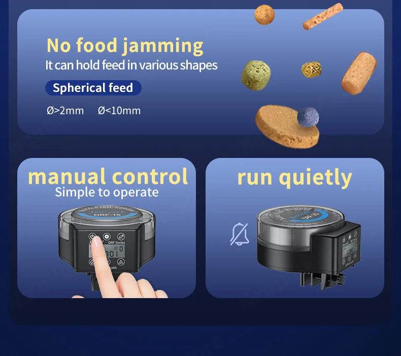 Jebao Jecod Drf Automatic Fish Tank Feeder Remote Control 12