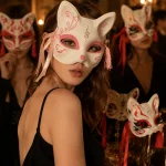 Printed Fox HalfFace Mask Kit Unisex Adult OneSize 2 | PricZone