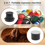 Biolomix 2 In 1 Manual Espresso Coffee Machine HotCold 6 | PricZone