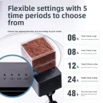 5Gear Auto Fish Feeder for Round Tank Small Timing Food 3 | PricZone 5 Gear Auto Fish Feeder for Round Tank Small Timing Food 3 | PricZone
