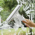 3 In 1 Glass Squeegee with Spray Bottle Multifunctional 6 | PricZone