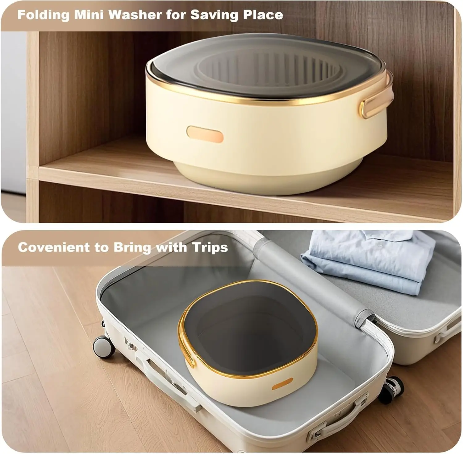 13L Washing Machine for Underwear Socks Foldable Washer 17