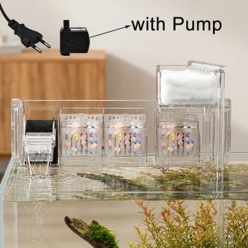 Aquarium Top Filter Box Multi Chamber Filtration with Bio 1 | PricZone