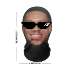 Realistic Celebrity Face Masks 2 Pack Mesh Print Balaclava 8 | PricZone Realistic Celebrity Face Masks 2 Pack Mesh Print Balaclava 8 | PricZone