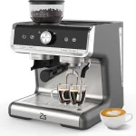 Espresso Machine 20 Bar SemiAutomatic Maker with Grinder 4 | PricZone Espresso Machine 20 Bar Semi Automatic Maker with Grinder 4 | PricZone